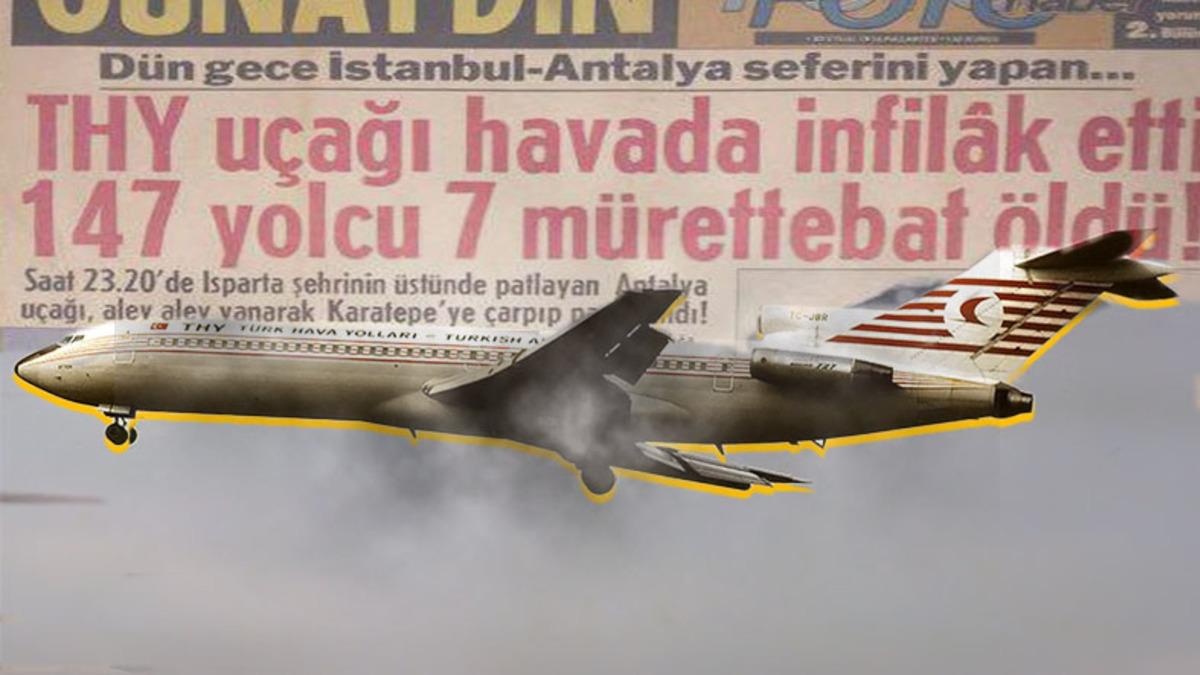 Sokak Işıklarını Pist Işığı Sanan Pilotun 155 Kişinin Ölümüne Sebep Olduğu Isparta Uçak Kazası