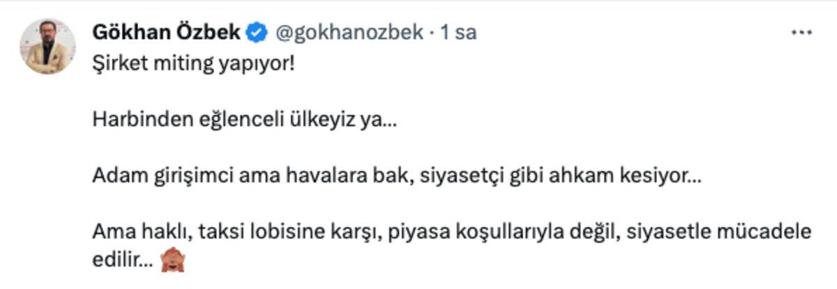 Martı CEO’su Siyasetçi Gibi Miting Düzenledi, Sarı Taksilere Meydan Okudu: İşte Sosyal Medyadan Gelen Tepkiler