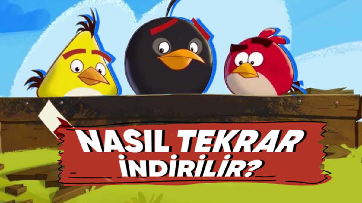 Bir Zamanlar Deli Gibi Oynadığımız "Angry Birds" Neden Bir Anda Kaldırılmıştı?