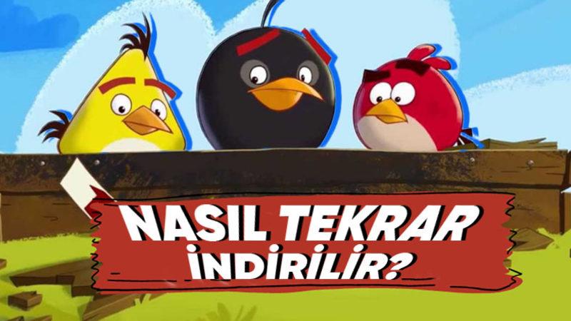 Bir Zamanlar Deli Gibi Oynadığımız "Angry Birds" Neden Bir Anda Kaldırılmıştı?