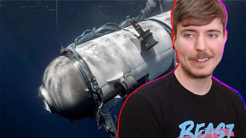 MrBeast, Titanic’e Dalarken Patlayan Denizaltından Öncesinde Davet Aldığını Açıkladı