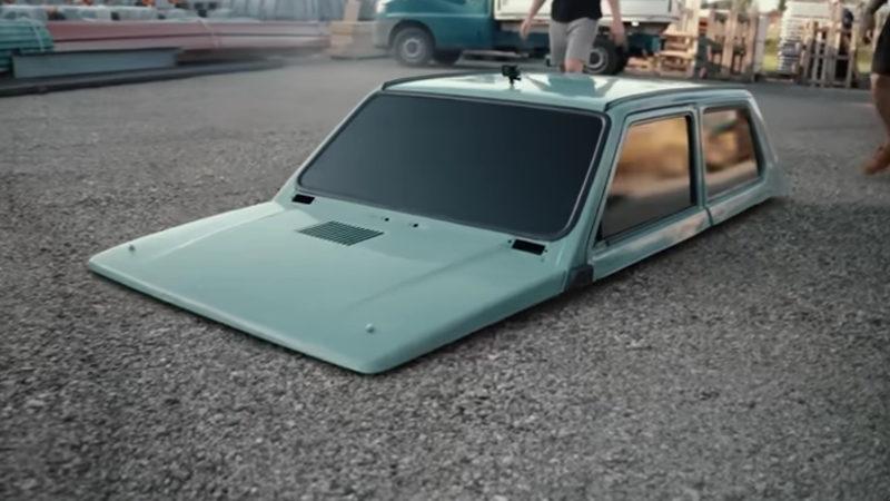 Adeta Bir Oyun Hatasıymış Gibi Görünen, Dünyanın En Alçak Aracı Oluşturuldu [Video]