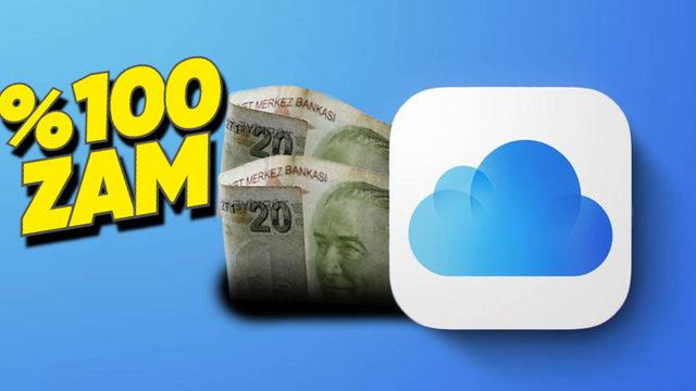 Apple, iCloud+ Fiyatlarına %100 Zam Yaptı...