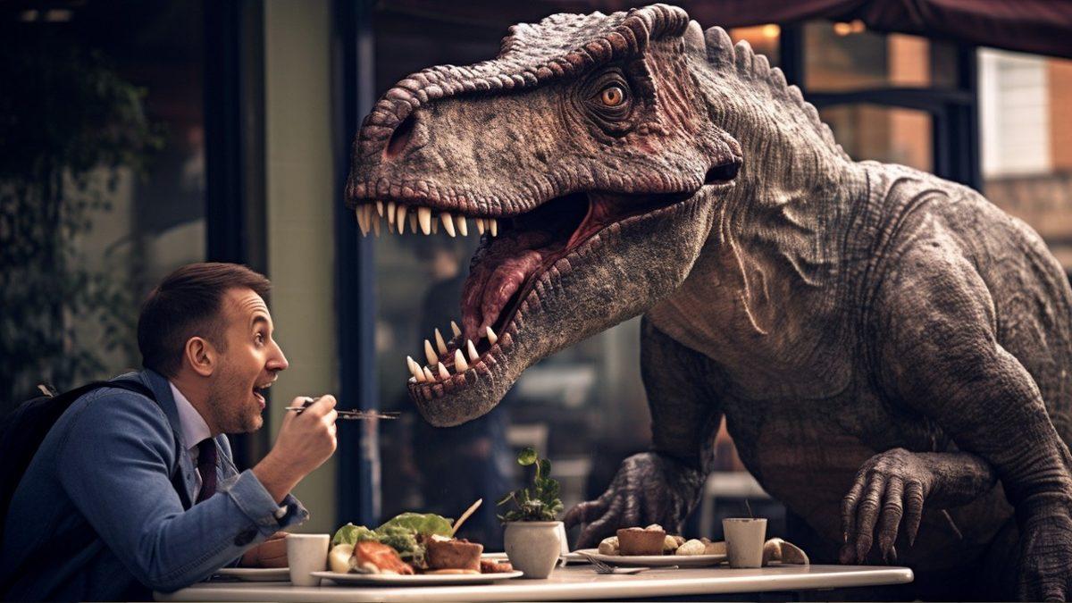 Dinozorların Nesli Tükenmeseydi ve Hâlâ Aramızda Yaşıyor Olsalardı Neler Olurdu? Biz Var Olur muyduk?