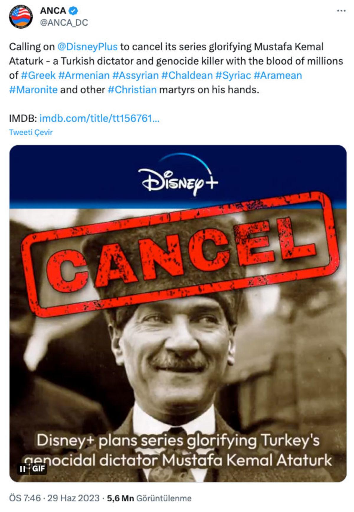 Disney+, Türk Dizi ve Filmlerini Kaldırdı: Kararın Gerekçesi Atatürk Dizisinden Rahatsız Olanlar mı?