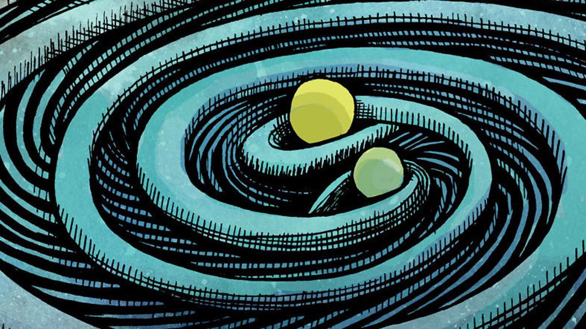 İki Galaksinin Çarpışmasıyla Uzay-Zamanda Tsunami Etkisi Yaratan Dev Dalgalar İlk Kez Gözlemlendi