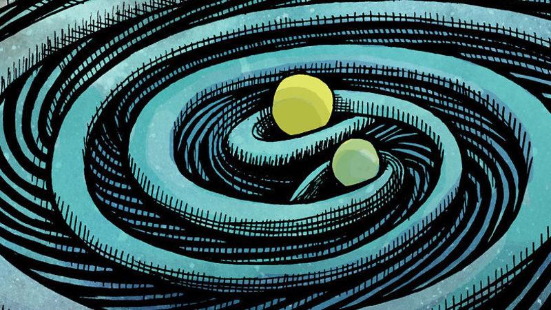 İki Galaksinin Çarpışmasıyla Uzay-Zamanda Tsunami Etkisi Yaratan Dev Dalgalar İlk Kez Gözlemlendi