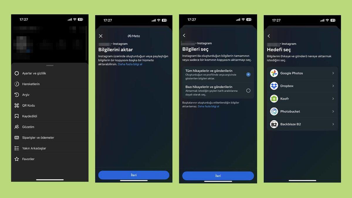 Instagram’da Paylaştığınız Tüm Hikaye ve Fotoğrafları Tek Tuşla Google Fotoğraflar’a Aktarabileceksiniz!