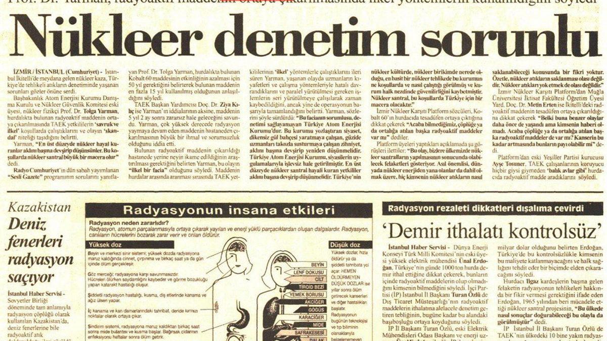Türkiye, Nükleer Santrali Olmamasına Rağmen 