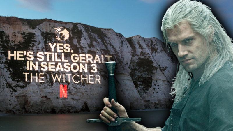 Netflix, Üzgün The Witcher İzleyicilerine Henry Cavill’ın Hala Dizide Olduğunu İlginç Bir Reklam Kampanyasıyla Hatırlattı
