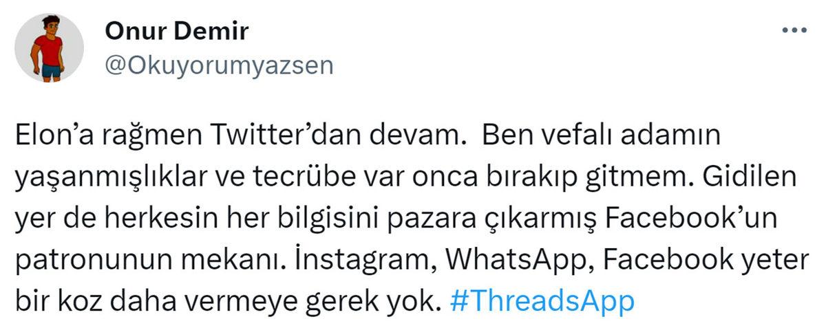 Threads, Twitter’da Gündem Oldu: İşte Twitter’ın Yeni Rakibine Gelen Tepkiler