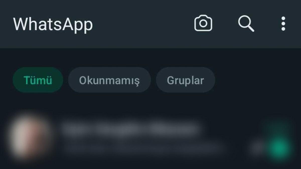 WhatsApp’ta Artık İstediğiniz Sohbeti Kolayca Bulabileceksiniz: 