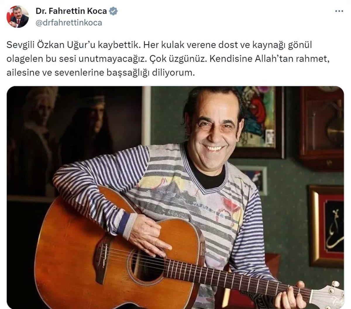 Sevilen Sanatçı Özkan Uğur Hayatını Kaybetti