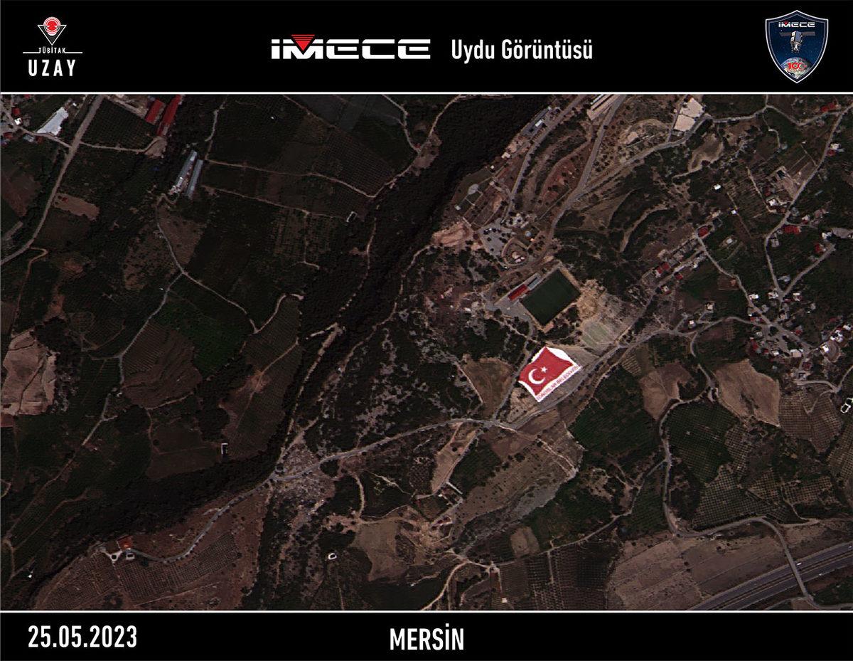 Yerli Gözlem Uydusu İMECE, 4 Yeni Fotoğraf Gönderdi: Mersin, Samsun, Çanakkale ve KKTC, Uzaydan Görüntülendi!
