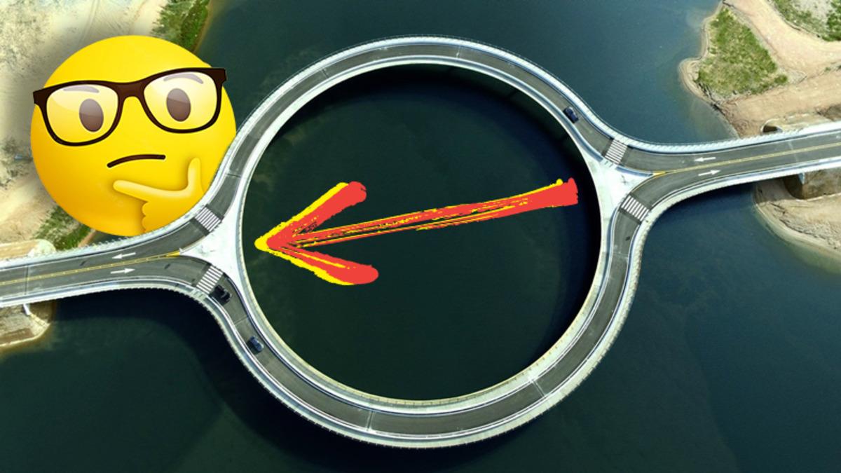 Bu Köprünün Düz Yerine Dairesel Yapılması Mantıksız mı, Yoksa Zekice Bir Sebebi Var mı?