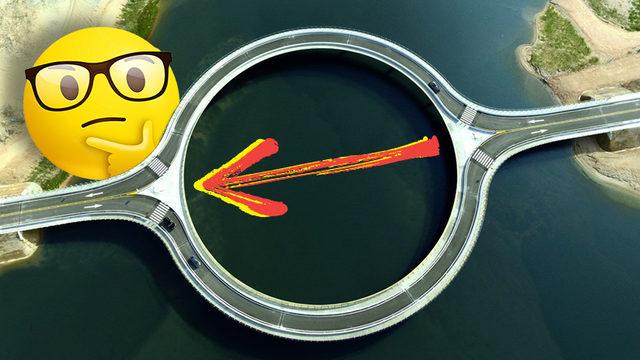 Bu Köprünün Düz Yerine Dairesel Yapılması Mantıksız mı, Yoksa Zekice Bir Sebebi Var mı?