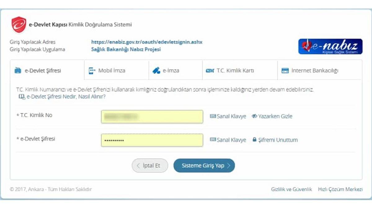 Birkaç Basit Adımda e-Nabız Şifresi Nasıl Alınır?