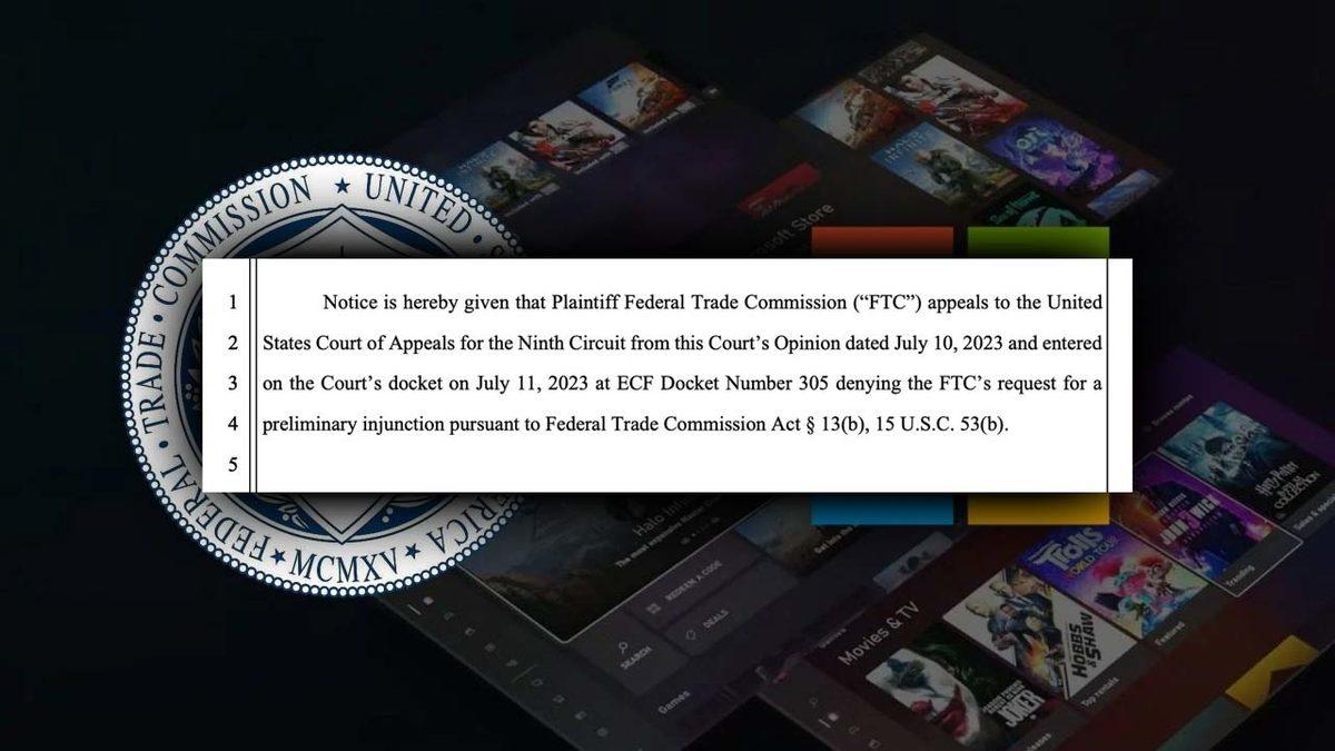 Activision Davasında Microsoft’a Karşı Kaybeden FTC, Karara İtiraz Edeceğini Açıkladı!