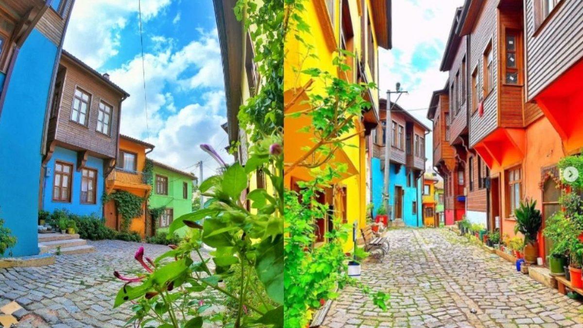 Keşke Her Sokak Böyle Olsa: Yürürken Gözünüzü Gönlünüzü Açacak Rengarenk Evlerle Bezeli 14 Sokak