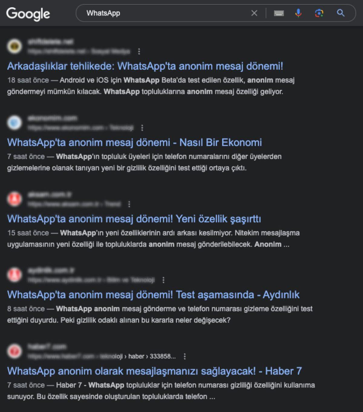“WhatsApp’a Anonim Olma Geliyor” Haberleri Doğru Değil: İşte İşin Gerçek Yüzü…