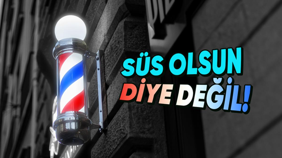 Amerika’daki Berberlerin Önünde Bulunan Bu Renkli Nesnelerin Ardında Çok İlginç Bir Neden Yatıyor!