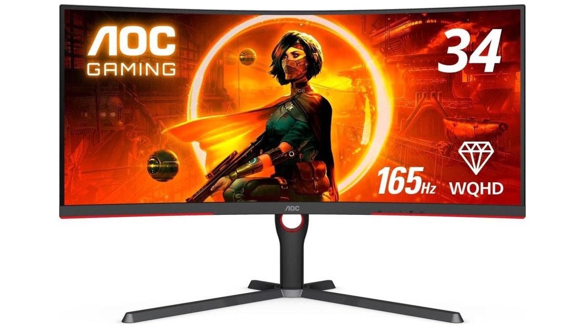 AOC, Kavisli Oyuncu Monitörü AGON CU34G3S’i Duyurdu: İşte Cep Yakan Fiyatı!