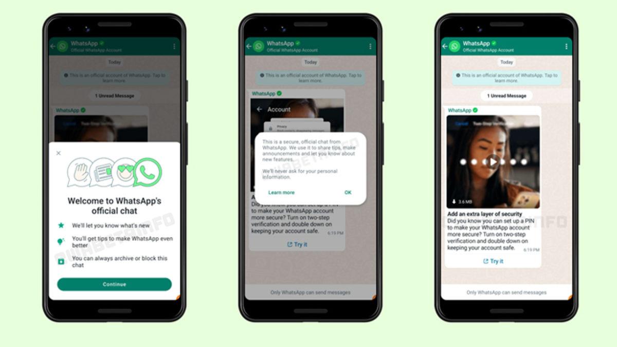 WhatsApp, Yeni Özellikleri Çıkar Çıkmaz Size Ulaştıracak Resmi Sohbetini Uygulamaya Ekliyor