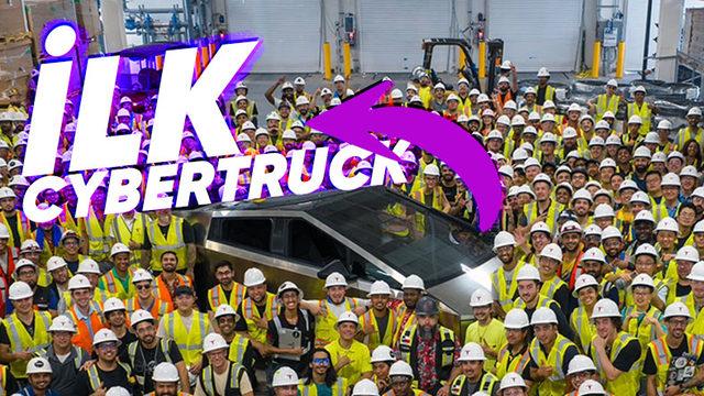 Tesla, Başka Bir Dünyadan Gelmiş Gibi Görünen Elektrikli Kamyoneti Cybertruck’ın Seri Üretimine Başladı