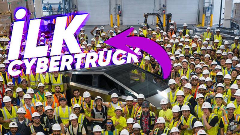 Tesla, Başka Bir Dünyadan Gelmiş Gibi Görünen Elektrikli Kamyoneti Cybertruck’ın Seri Üretimine Başladı