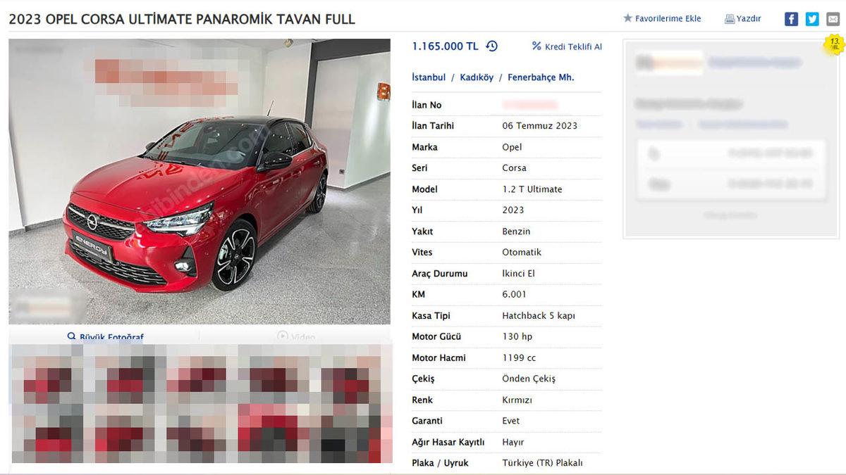Düzenlemeyi Takan Yok: 2 El Otomobiller Hala Sıfırından Yüksek Fiyata İlana Konuluyor (Satışı Sormayın Bile)