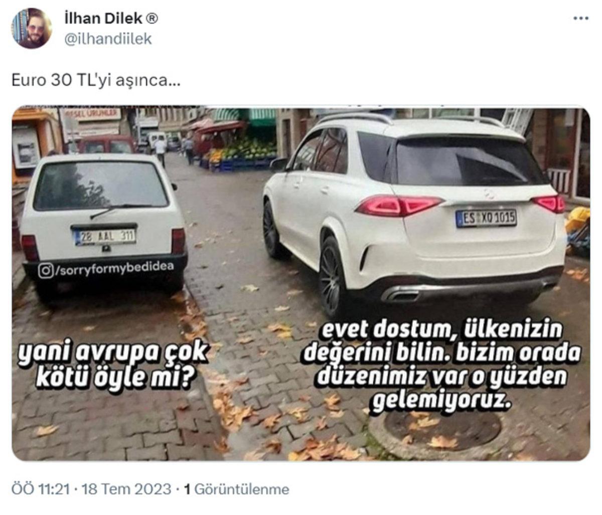 1 Euro 30 TL’yi Geçti, Sosyal Medya Yıkıldı: İşte Yapılan Paylaşımlar!