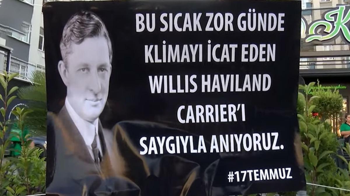 Adana Bildiğiniz Gibi: Sıcaklıklar Had Safhaya Ulaşınca, Klimanın Mucidi Anısına Tatlı Dağıtıldı!