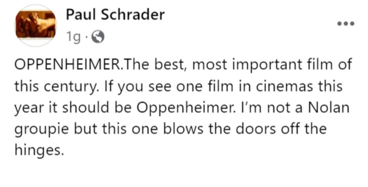 Christopher Nolan’ın Yeni Filmi Oppenheimer’a İlk Tepkiler Geldi: 