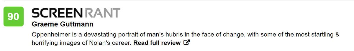 Christopher Nolan’ın Yeni Filmi Oppenheimer’a İlk Tepkiler Geldi: 