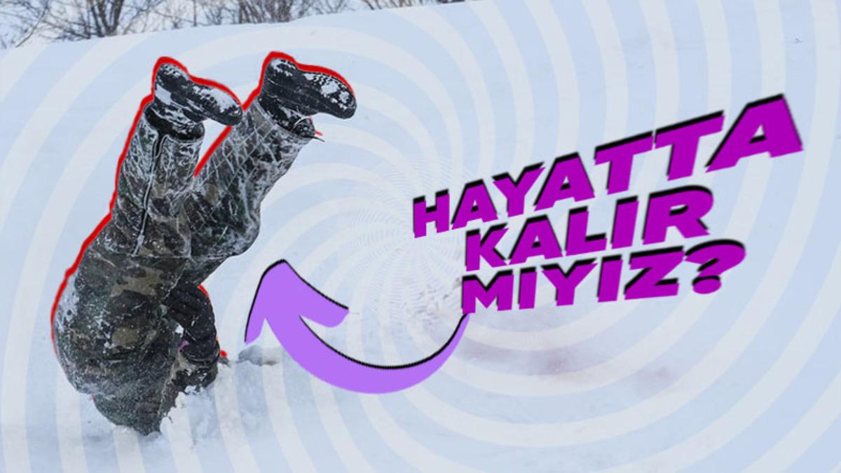 Uçaktan Düştüğümüzde Dev Bir Kar Yığınının İçine Çakılırsak Nolur?