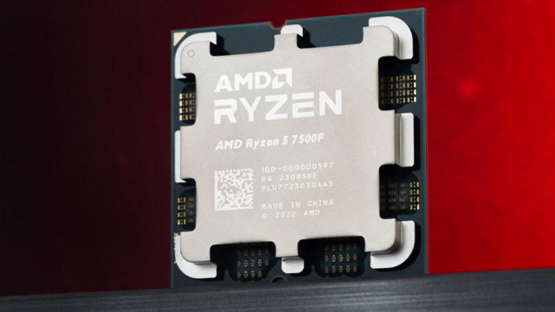 En Uygun Fiyatlı "AMD Ryzen 7000" İşlemcisi Duyuruldu: Karşınızda Ryzen 5 7500F