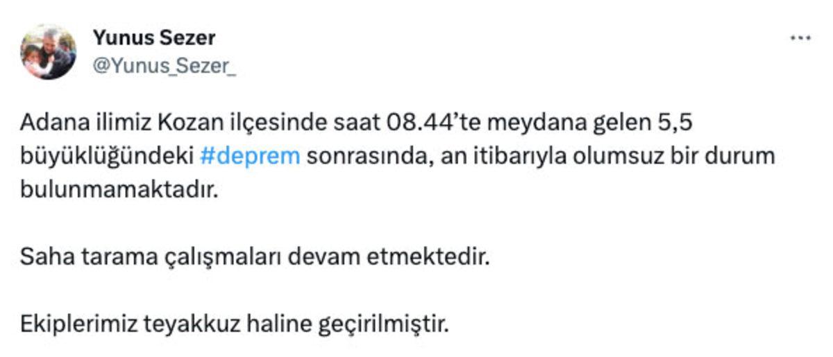 Adana’da 5,5 Şiddetinde Deprem Gerçekleşti: İşte Görüntüler ve Uzmanlardan İlk Açıklamalar