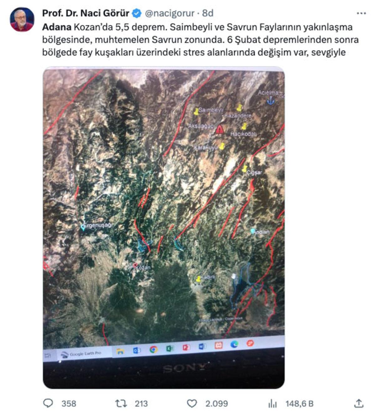 Adana’da 5,5 Şiddetinde Deprem Gerçekleşti: İşte Görüntüler ve Uzmanlardan İlk Açıklamalar