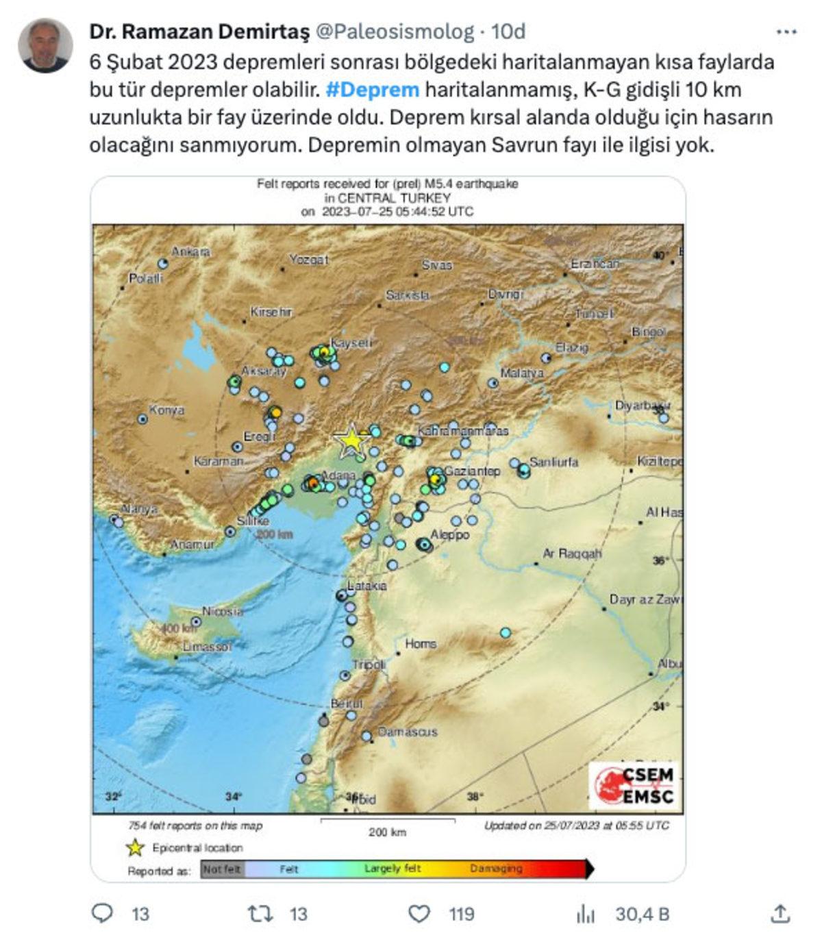 Adana’da 5,5 Şiddetinde Deprem Gerçekleşti: İşte Görüntüler ve Uzmanlardan İlk Açıklamalar
