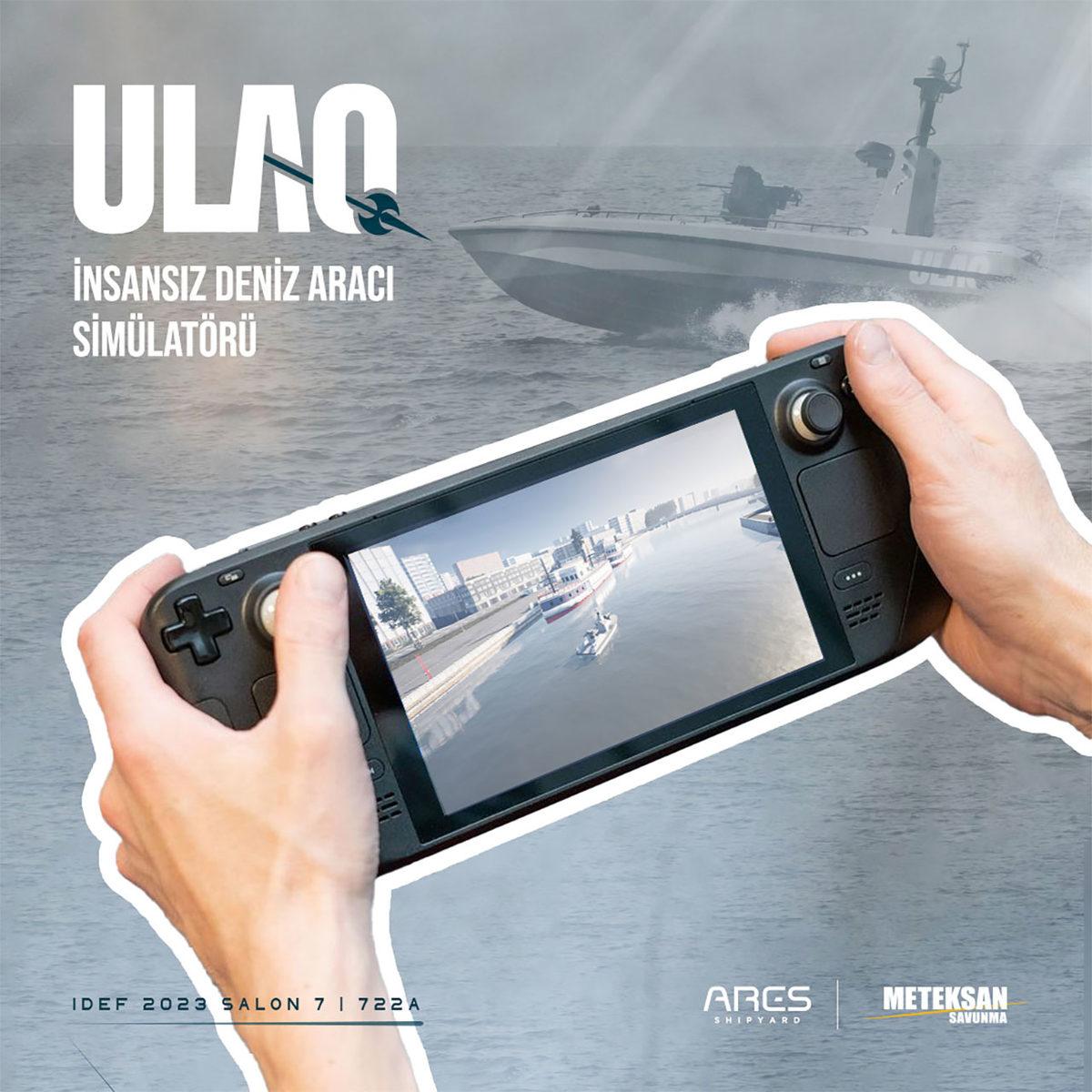 Türkiye’nin İlk Silahlı İnsansız Deniz Aracı Olmaya Aday ULAQ KAMA Tanıtıldı (Steam Deck mi O?)