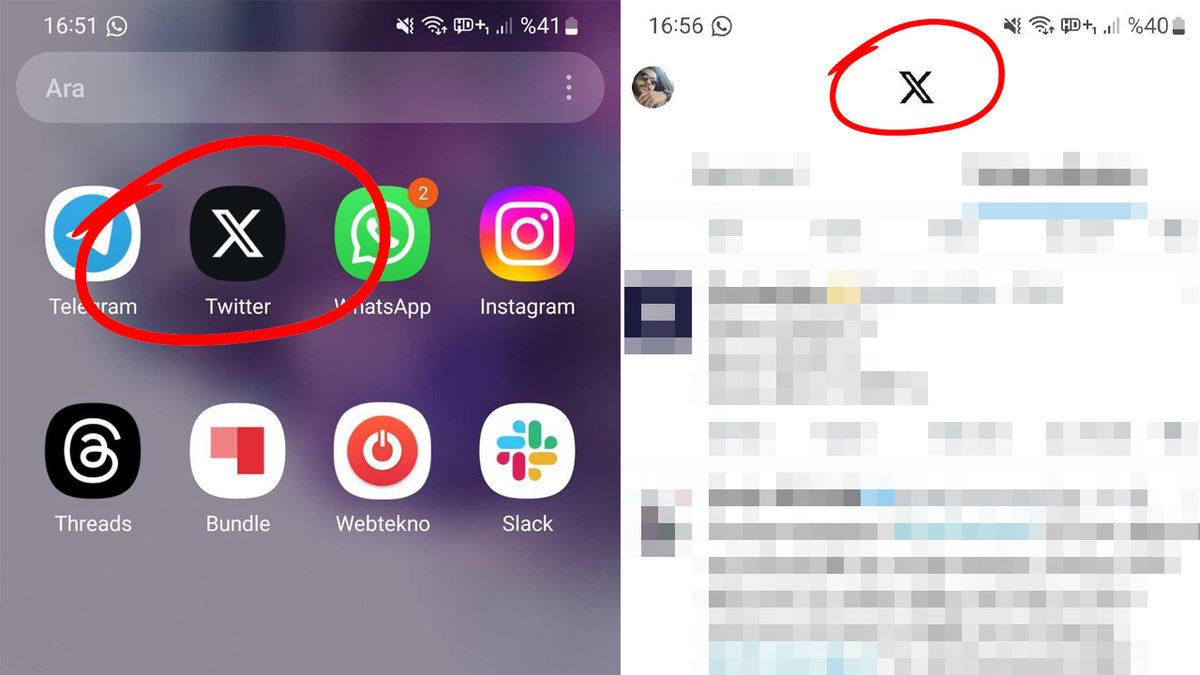 Twitter Android ve iOS Uygulamaları, 