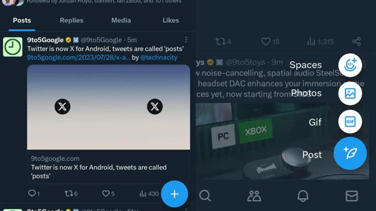 Twitter Android ve iOS Uygulamaları, 