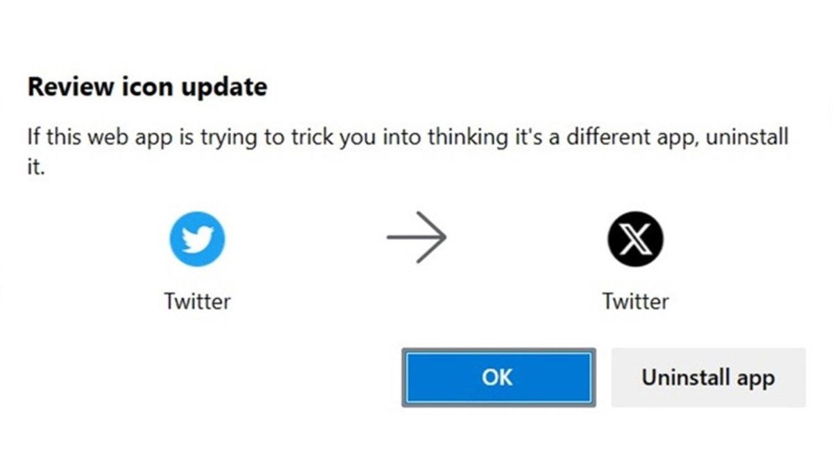 İsmi ‘X’ Olarak Değişen Twitter, Microsoft Edge Tarafından ‘Şüpheli’ Olarak Değerlendirildi
