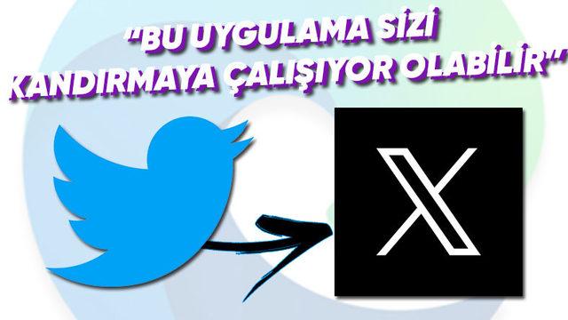 İsmi ‘X’ Olarak Değişen Twitter, Microsoft Edge Tarafından ‘Şüpheli’ Olarak Değerlendirildi