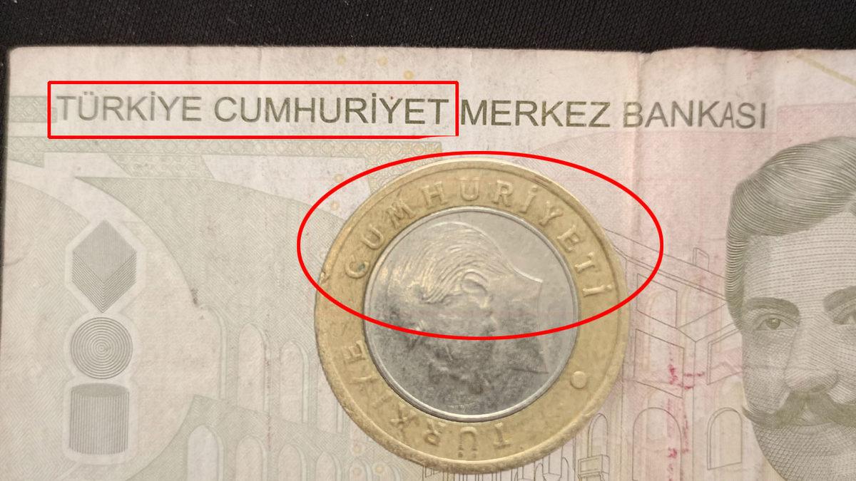 Madeni Paralarda “Türkiye Cumhuriyeti” Yazarken Kağıt Paralarda Neden 