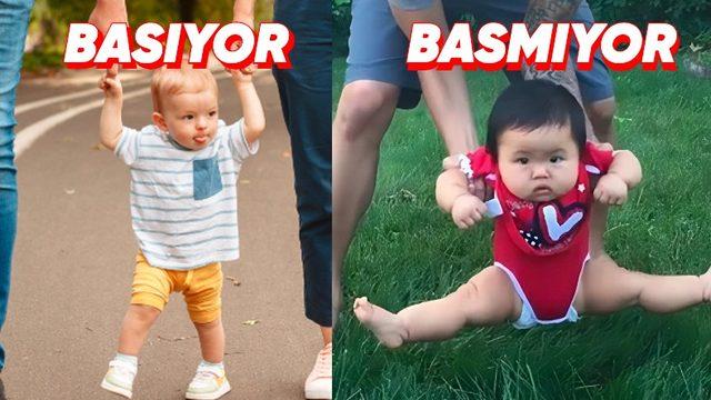 Bebekler Neden Çimlere Basmaktan Korkup Ayaklarını Yukarı Kaldırırlar?