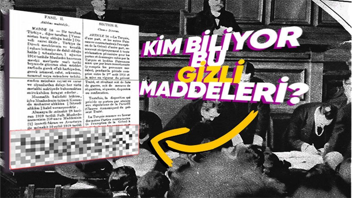 Lozan’ın Gizli Maddeleri Olduğu İddiasını İlk Kez Kim Ortaya Atmıştı? Hayır, Kahvehanedeki Biri Değil!