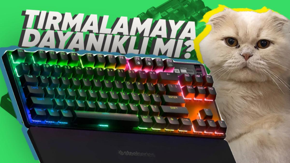 SteelSeries Apex Pro TKL Kablosuz Klavyeyi İnceledik: Parasını Çıkarıyor mu?