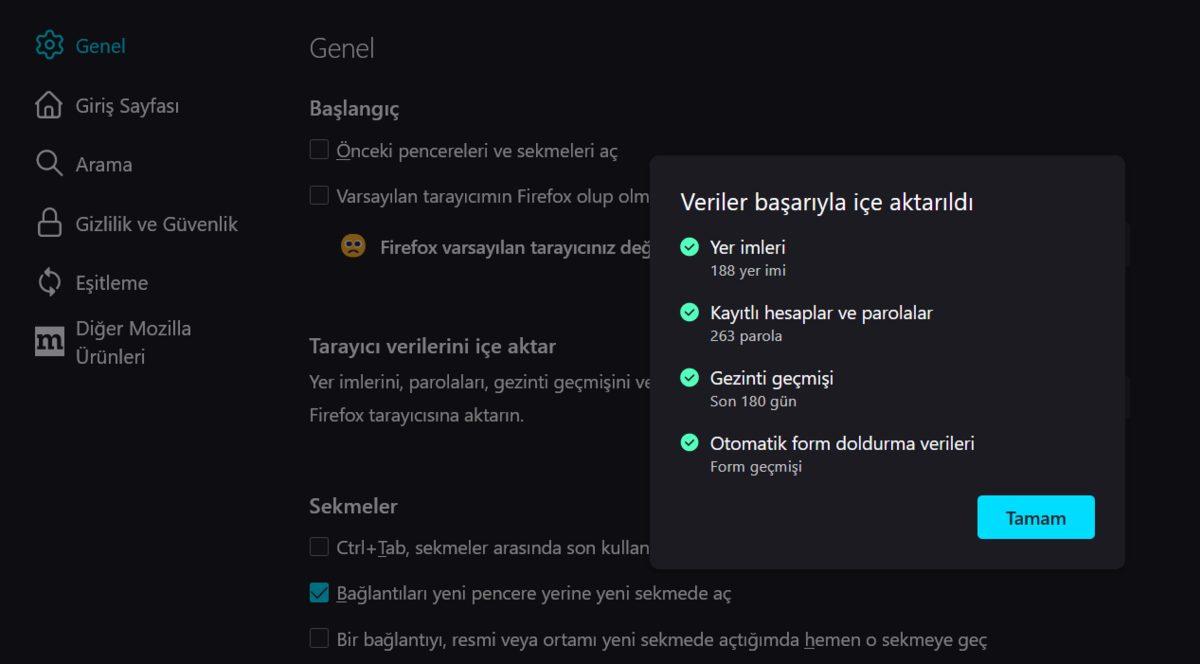Kayıtlı Şifreler ve Yer İmleri Silinmeden Nasıl Tarayıcı Değiştirilir?