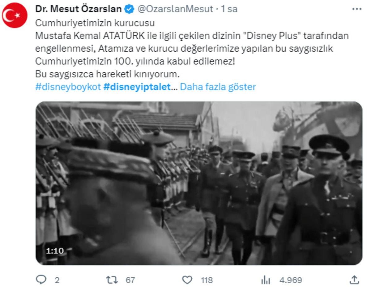 Disney+, Atatürk Dizisi Nedeniyle Boykot Ediliyor: Sosyal Medyada Tepkiler Çığ Gibi!